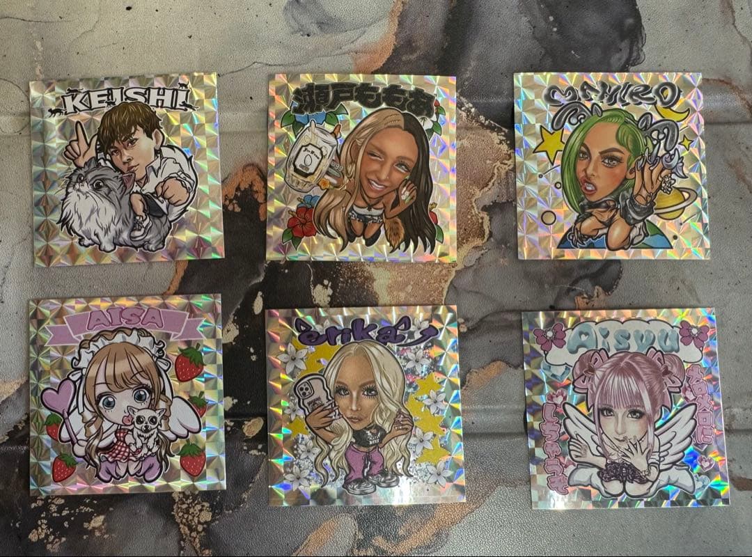 【激レア】egg、nutsノベルティ！ビックリマンシール！フルコンプ