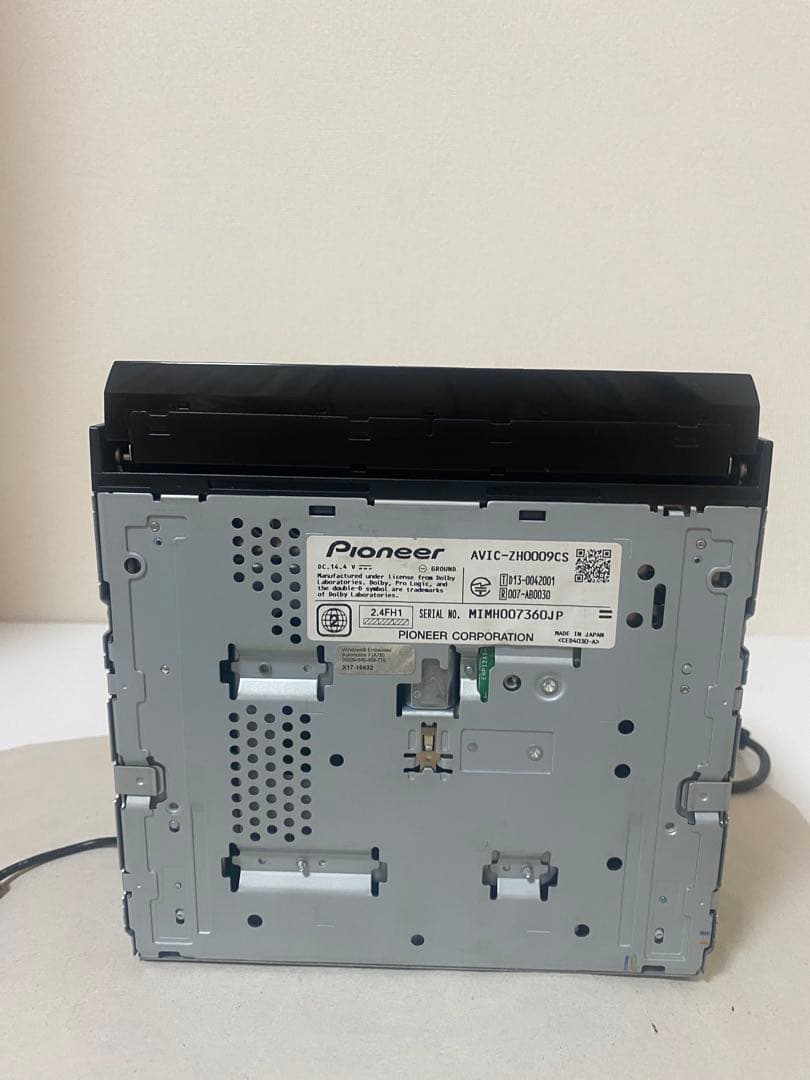 AVIC-ZH0009 2018年の地図