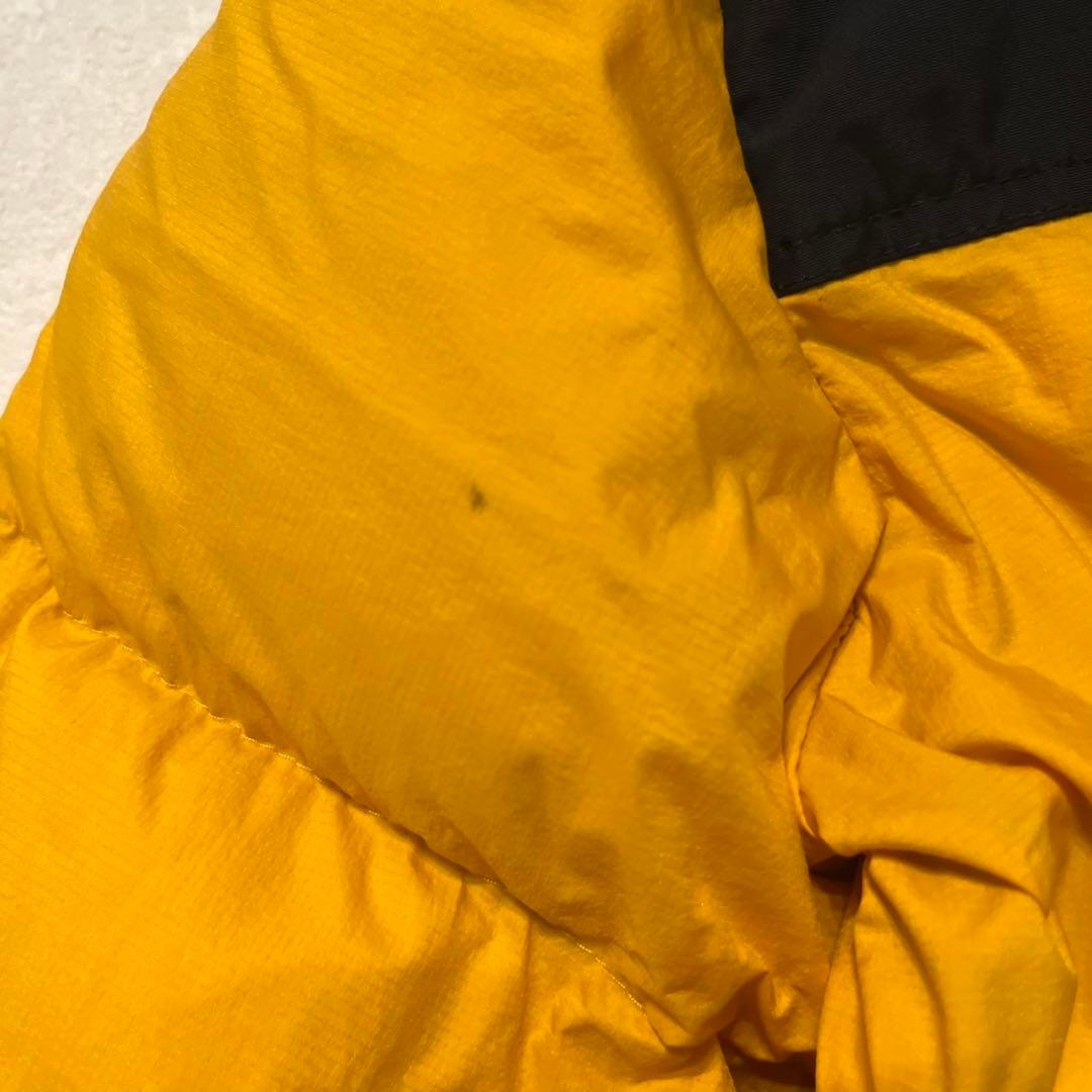 ノースフェイス　バルトロ　ダウンジャケット　キッズ　140 イエロー　ハイベント