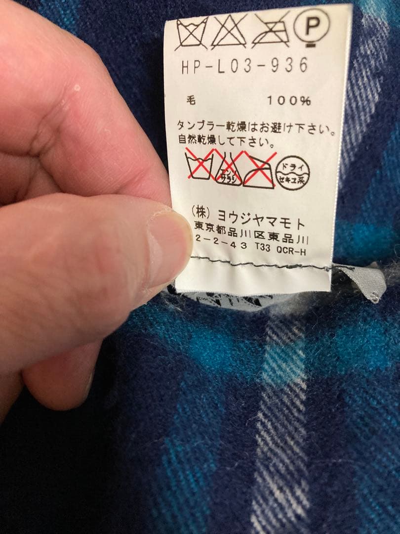 Yohji Yamamoto POUR HOMME 2011AW ストール