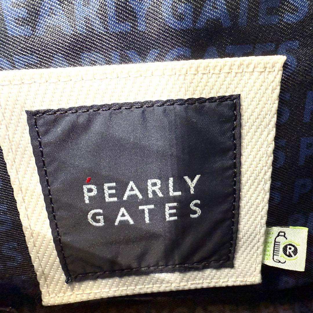 PEARLY GATES モノグラムニコちゃんストラップ カートバックポーチ付き