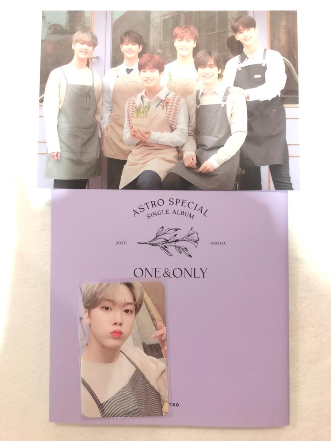 ASTRO One&Onlyアルバム　ユンサナ　トレカ　セット