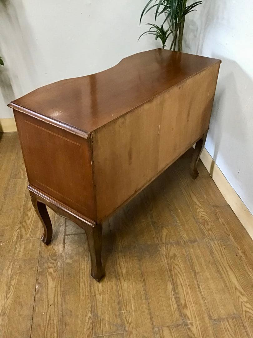 管379☆イタリア製☆ヴェローナクラシック☆象嵌細工☆2段チェスト