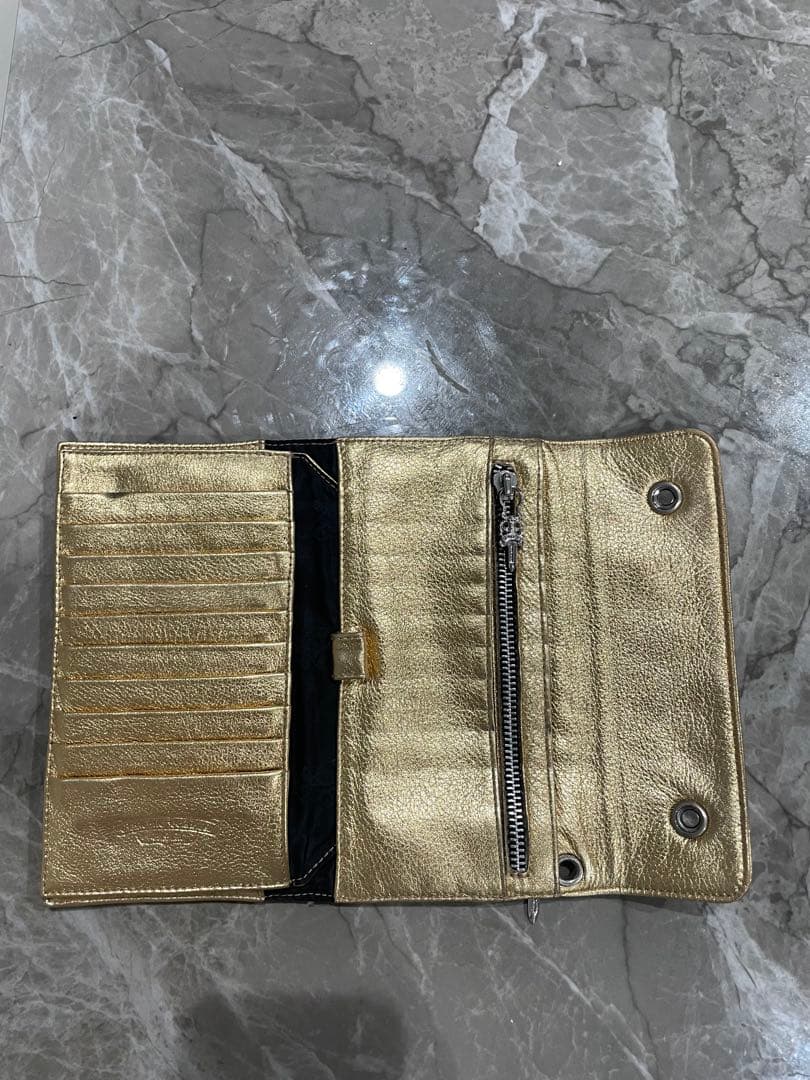 CHROME HEARTS WAVE CROSS WALLET 財布 限定品
