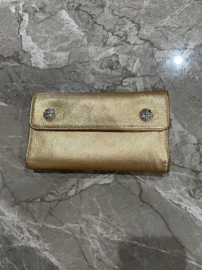 CHROME HEARTS WAVE CROSS WALLET 財布 限定品