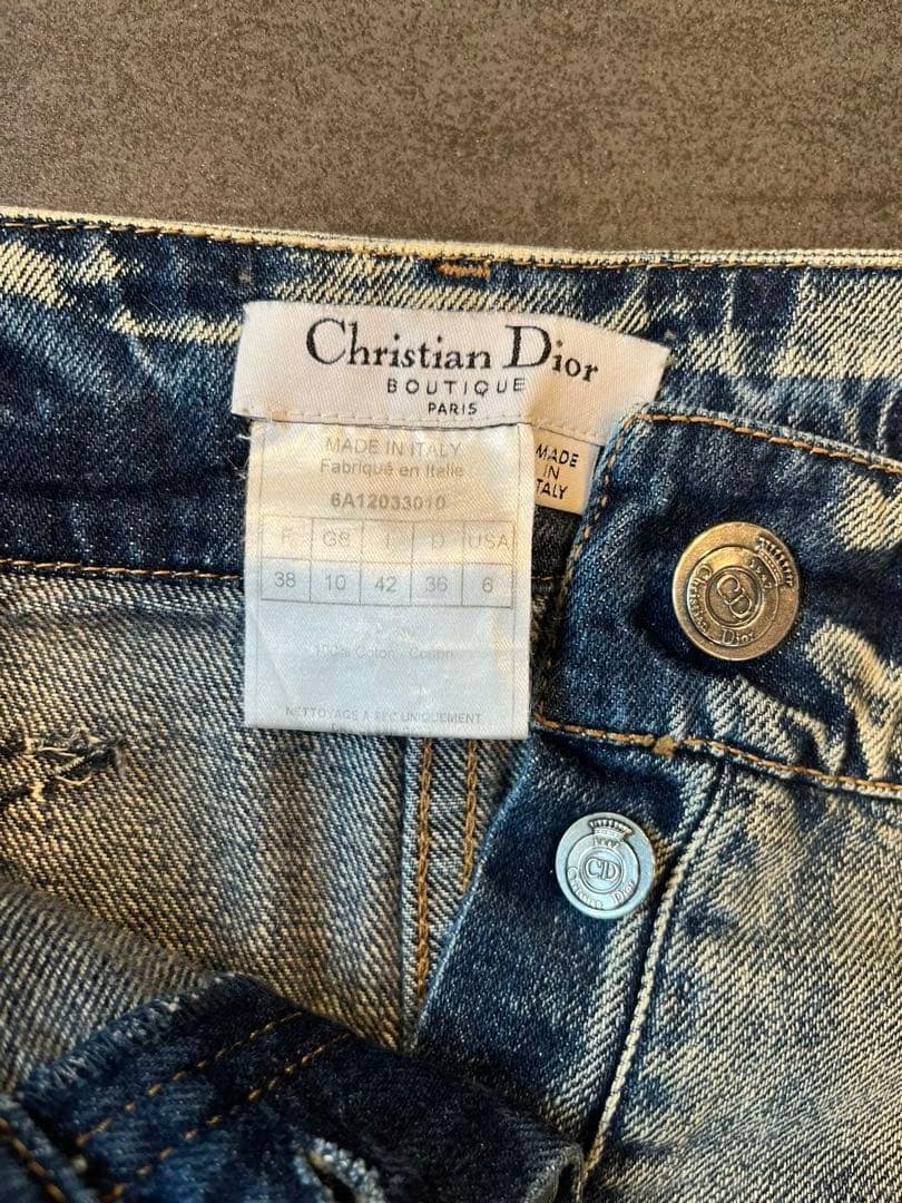 Christian Dior 2006年 デニムミニスカート38