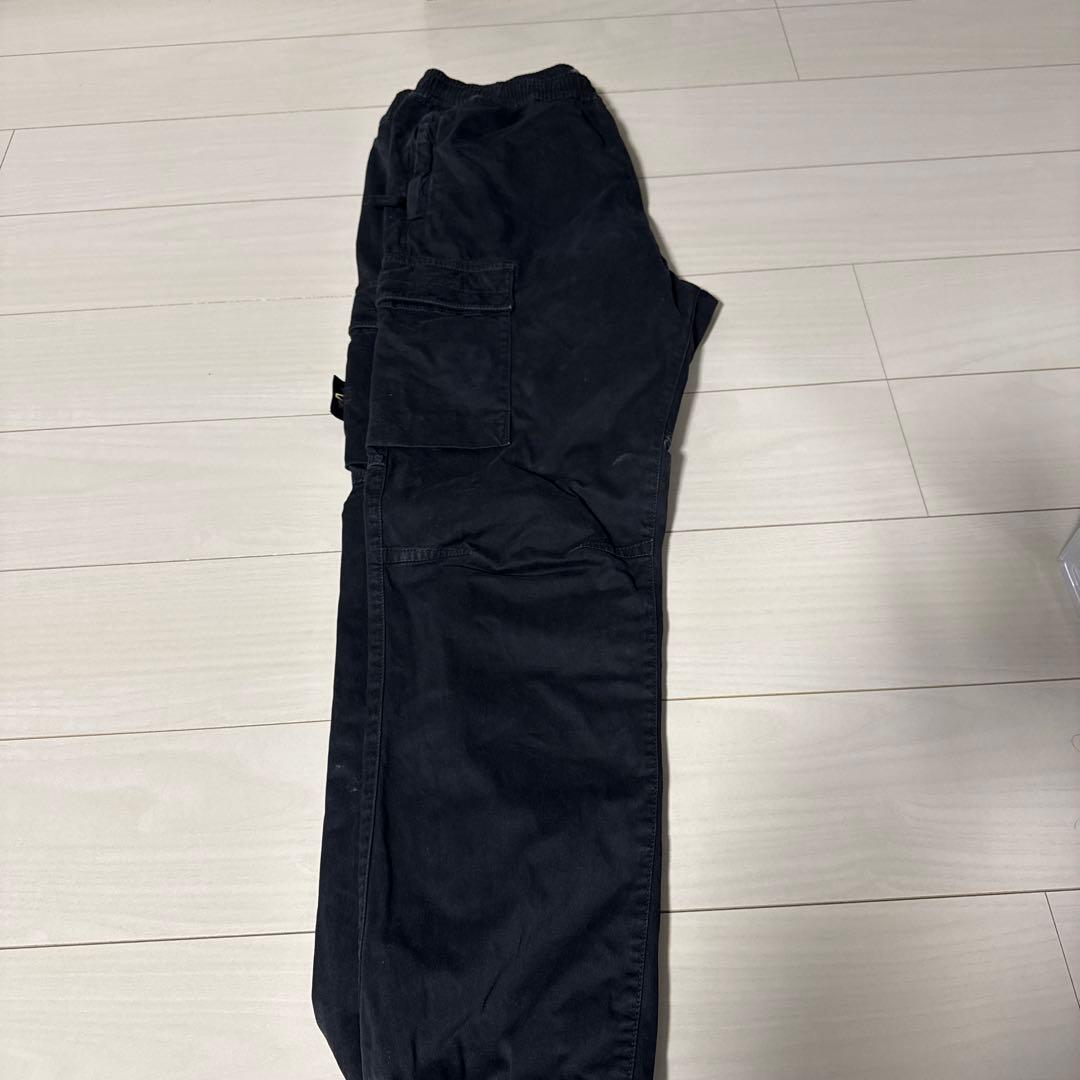 STONE  W36 ブラックカーゴパンツ