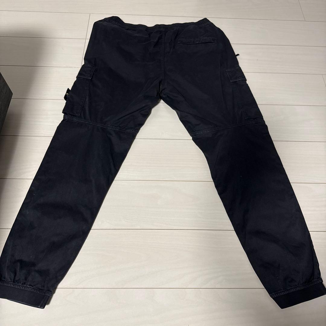 STONE  W36 ブラックカーゴパンツ