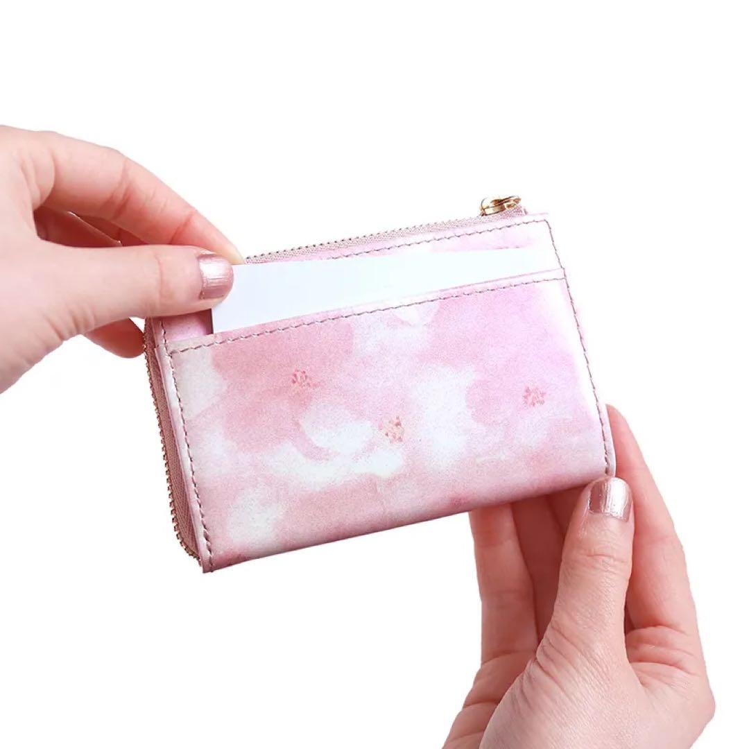 美品 未使用 AERHER エーテル フロレゾン 桜 キーケース ケース