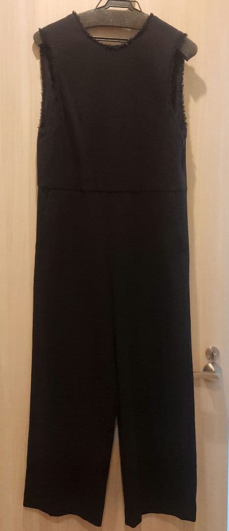 IENA 二重織ツイルオールインワン