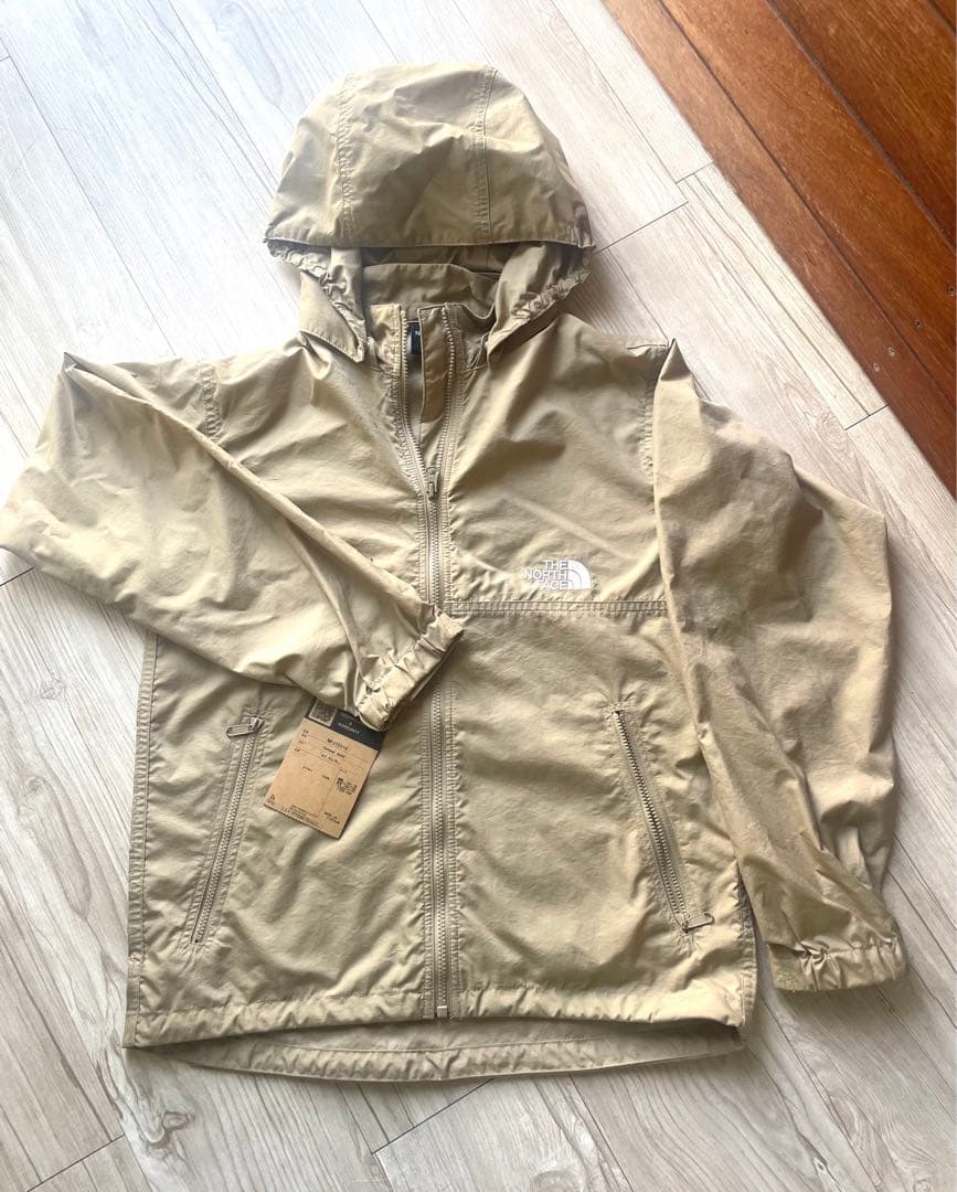 未使用 ノースフェイス コンパクトジャケット キッズ NPJ72310 150