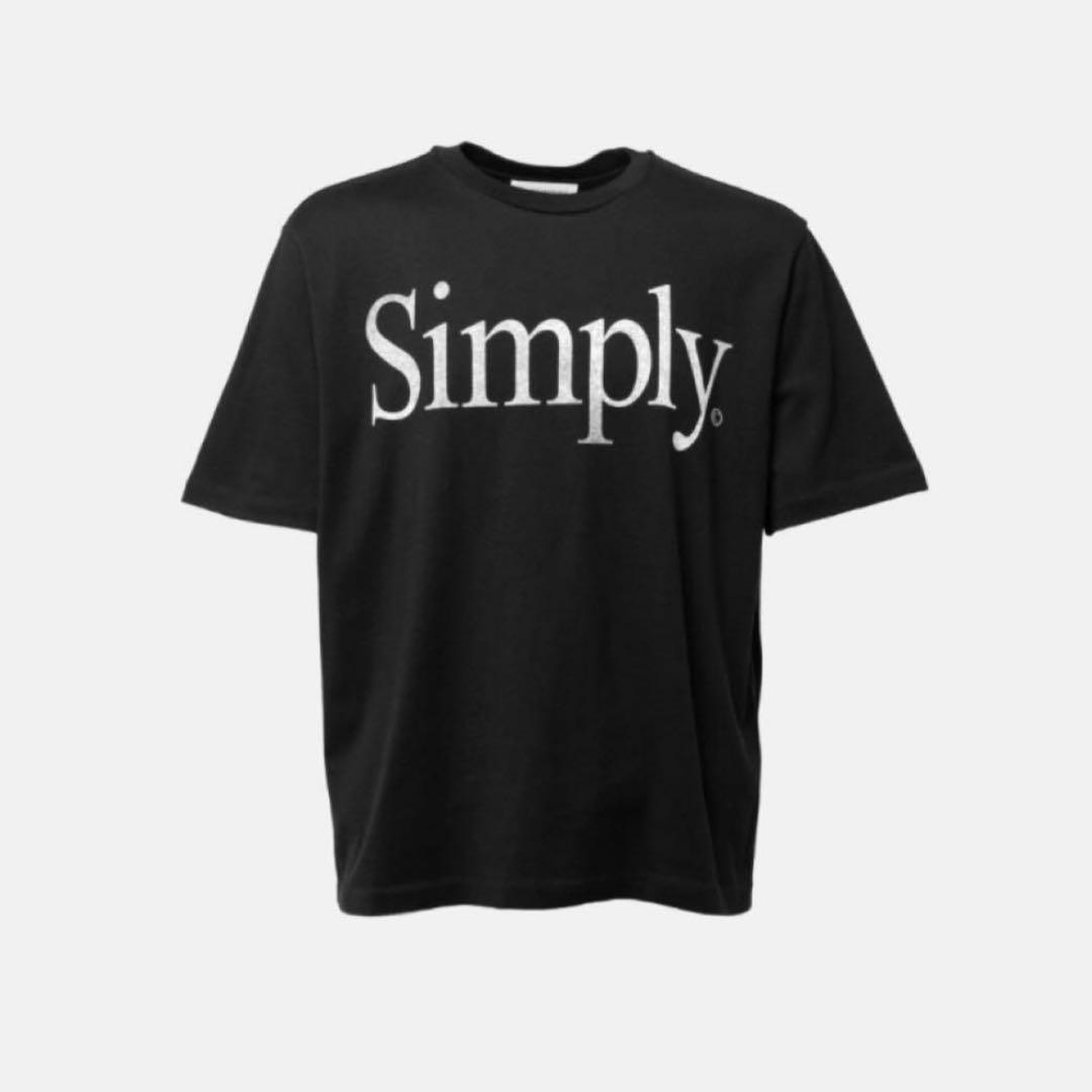 simply complicated tシャツ ブラック サイズ1
