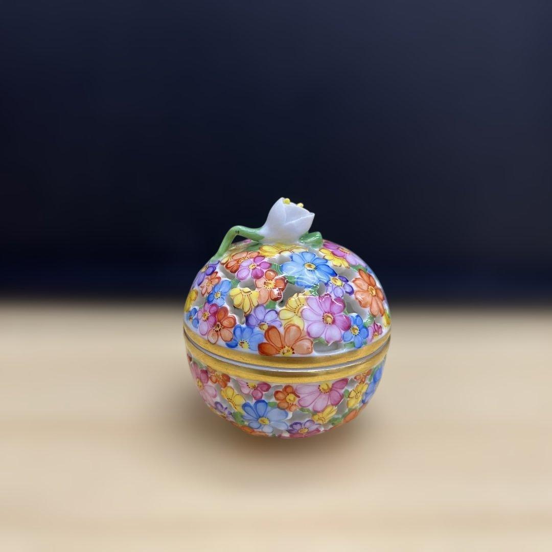 HEREND ハンドペイント　ボンボニエール