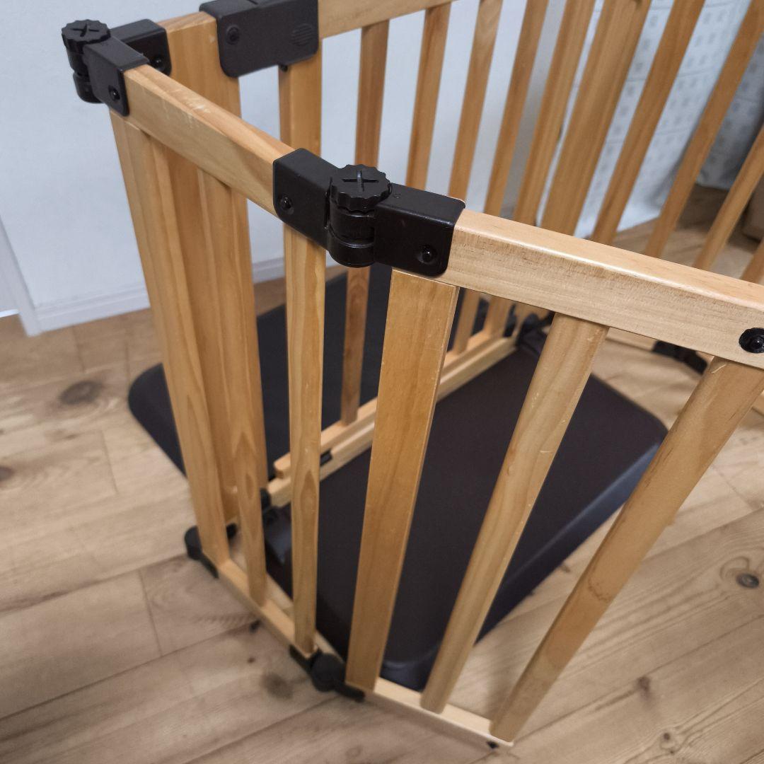 【付属品完備】日本育児 おくだけドアーズ ウッディ Lサイズ