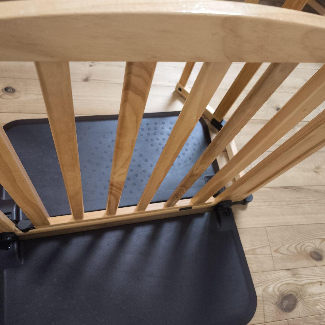 【付属品完備】日本育児 おくだけドアーズ ウッディ Lサイズ