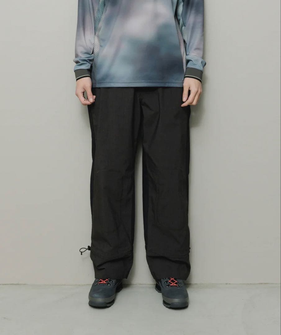 パンツ BAL PIGMENT NYLON TRACK PANT BLACK