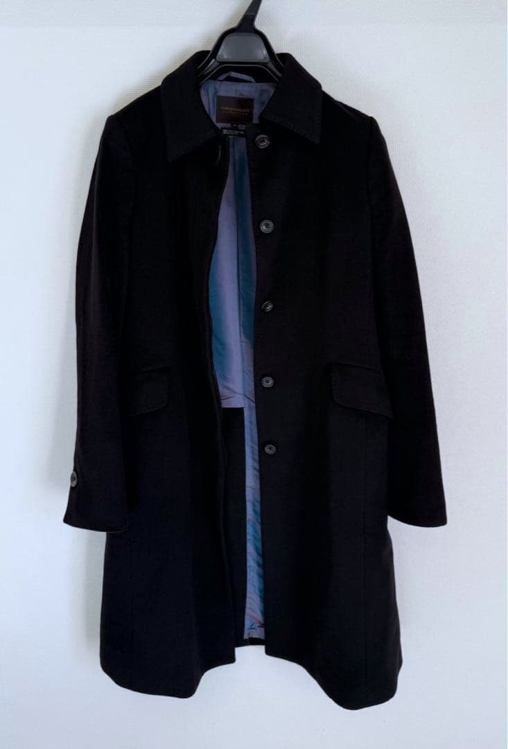 美品　TOMORROWLAND ロングコート　カシミヤ100%　定価約12万円