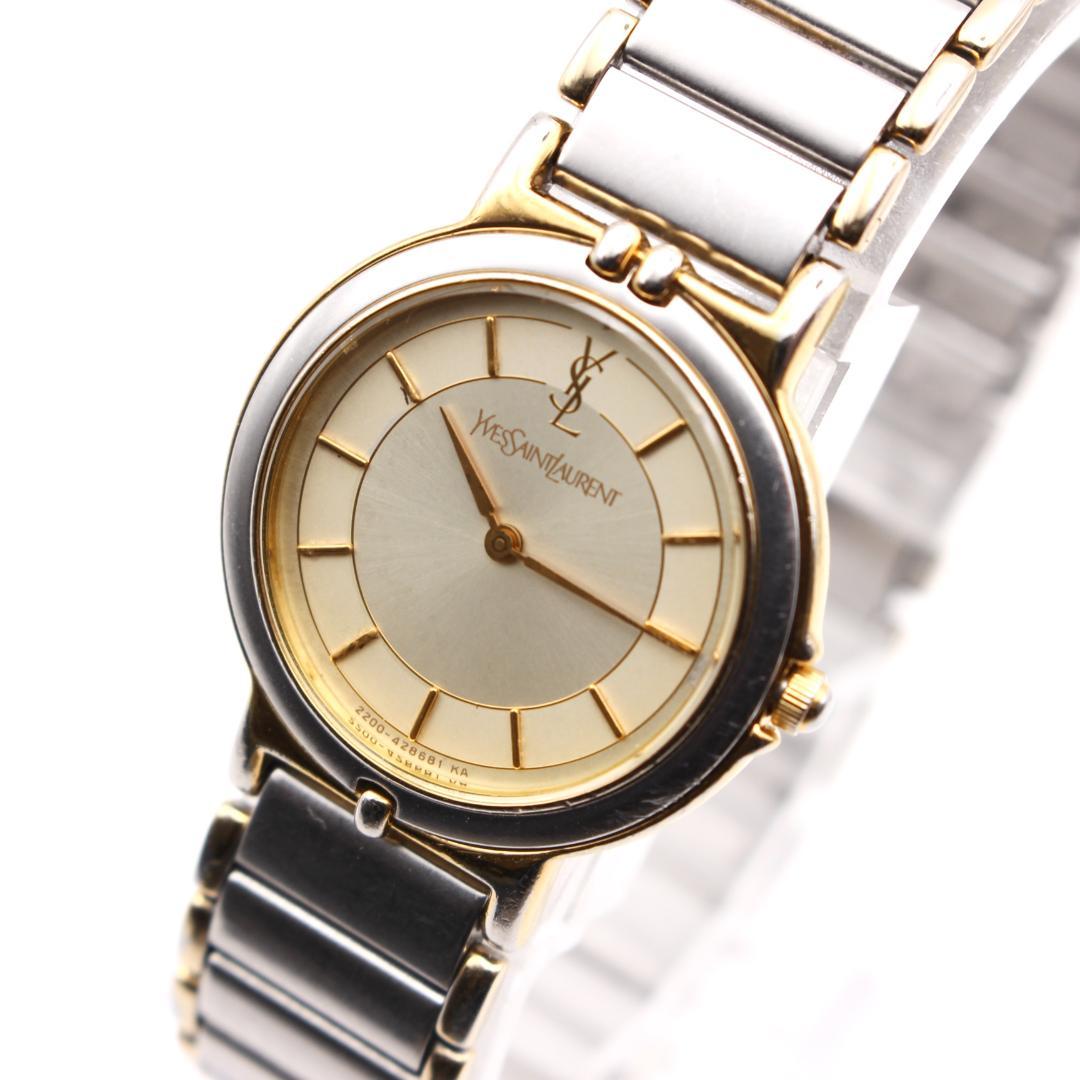 Yves Saint Laurent レディース 腕時計 クォーツ ヴィンテージ