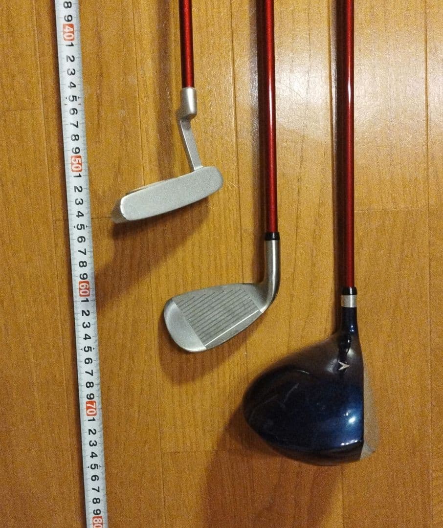 IGNIO イグニオ ジュニアゴルフクラブセット グラブ3本 バッグ 6〜8歳用