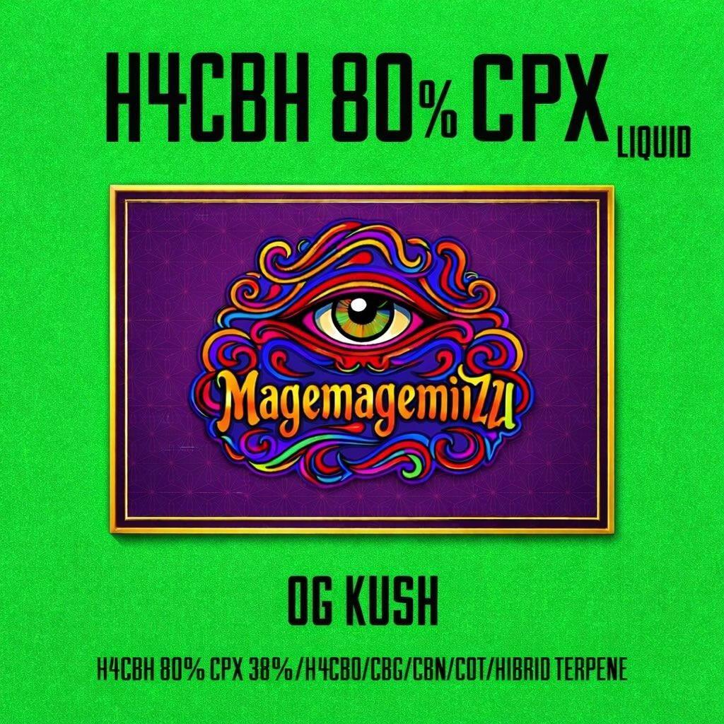 マゲマゲミーズ　H4CBH　CBD【premium】LIQUID 1ml