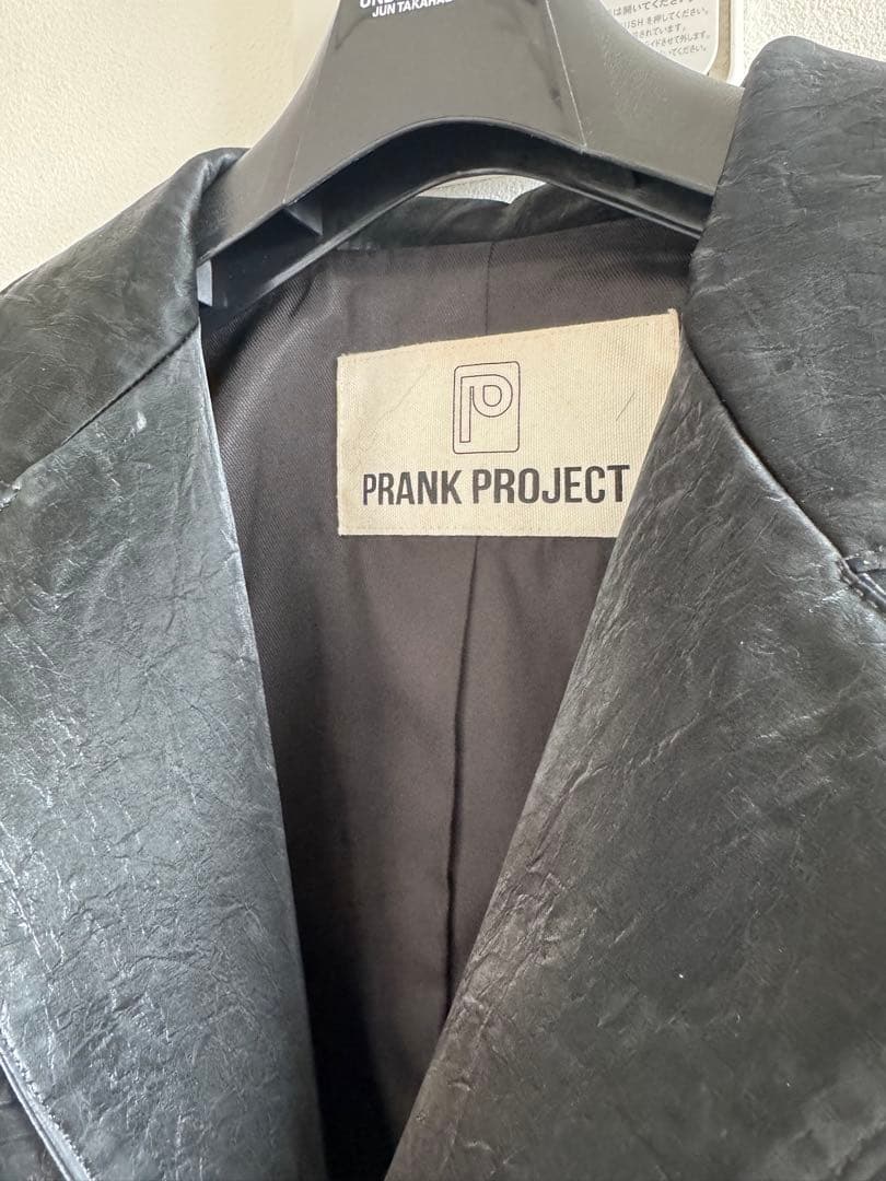 PRANK PROJECT マルチファブリックフェイクレザージャケット