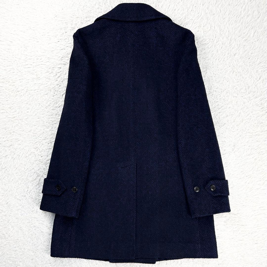 極美品 COLOMBO 別注 カシミヤ混 トゥモローランドピルグリム ピーコート