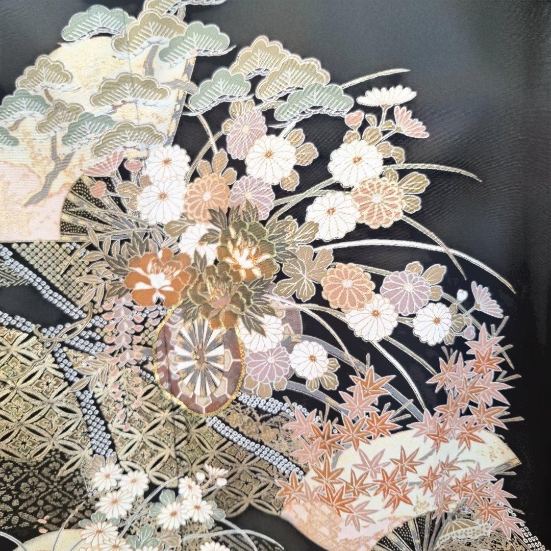 着物リメイクワンピース3621