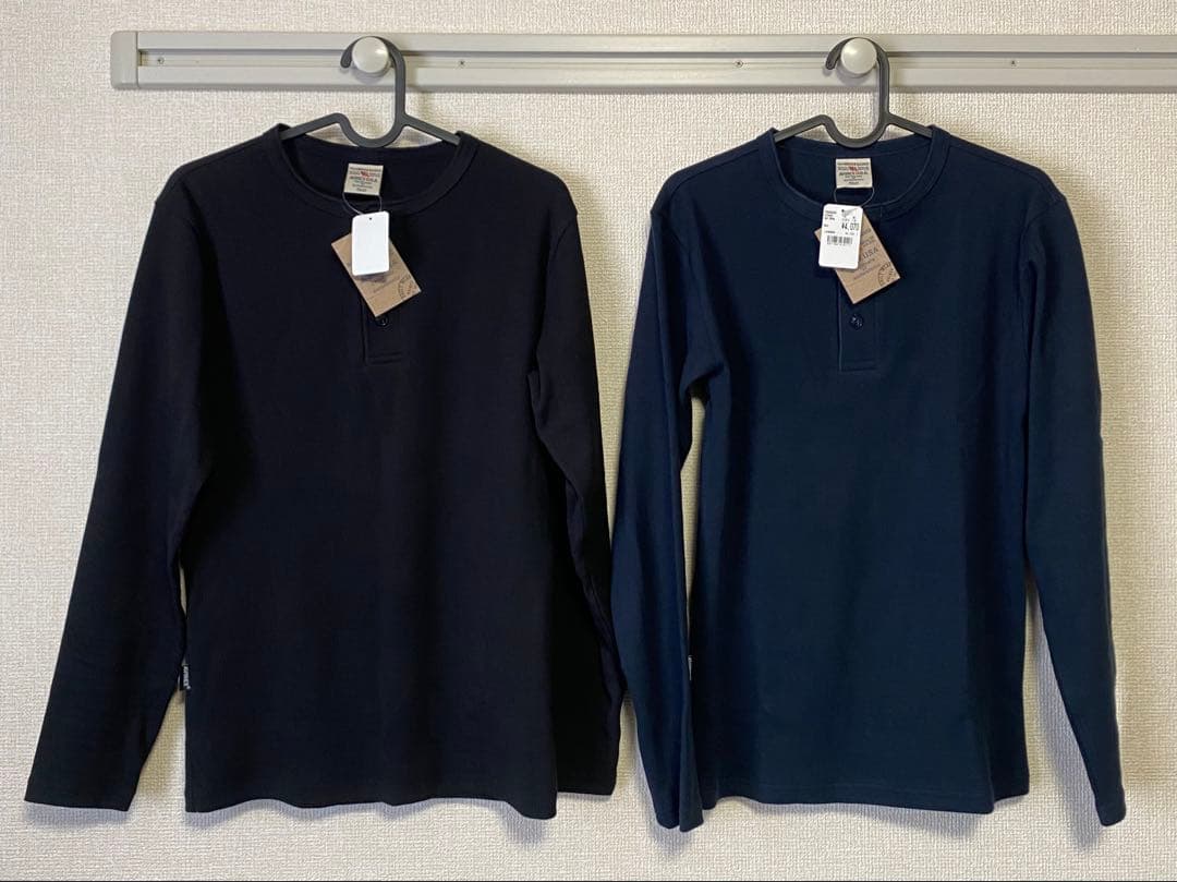 AVIREX ヘンリーネック Tシャツ アヴィレックス