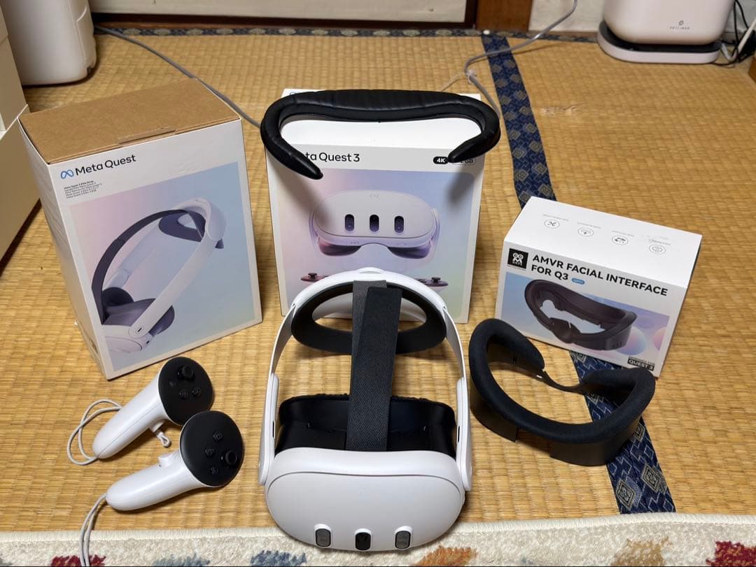  Quest 3 + AMVRフェイシャルインターフェース