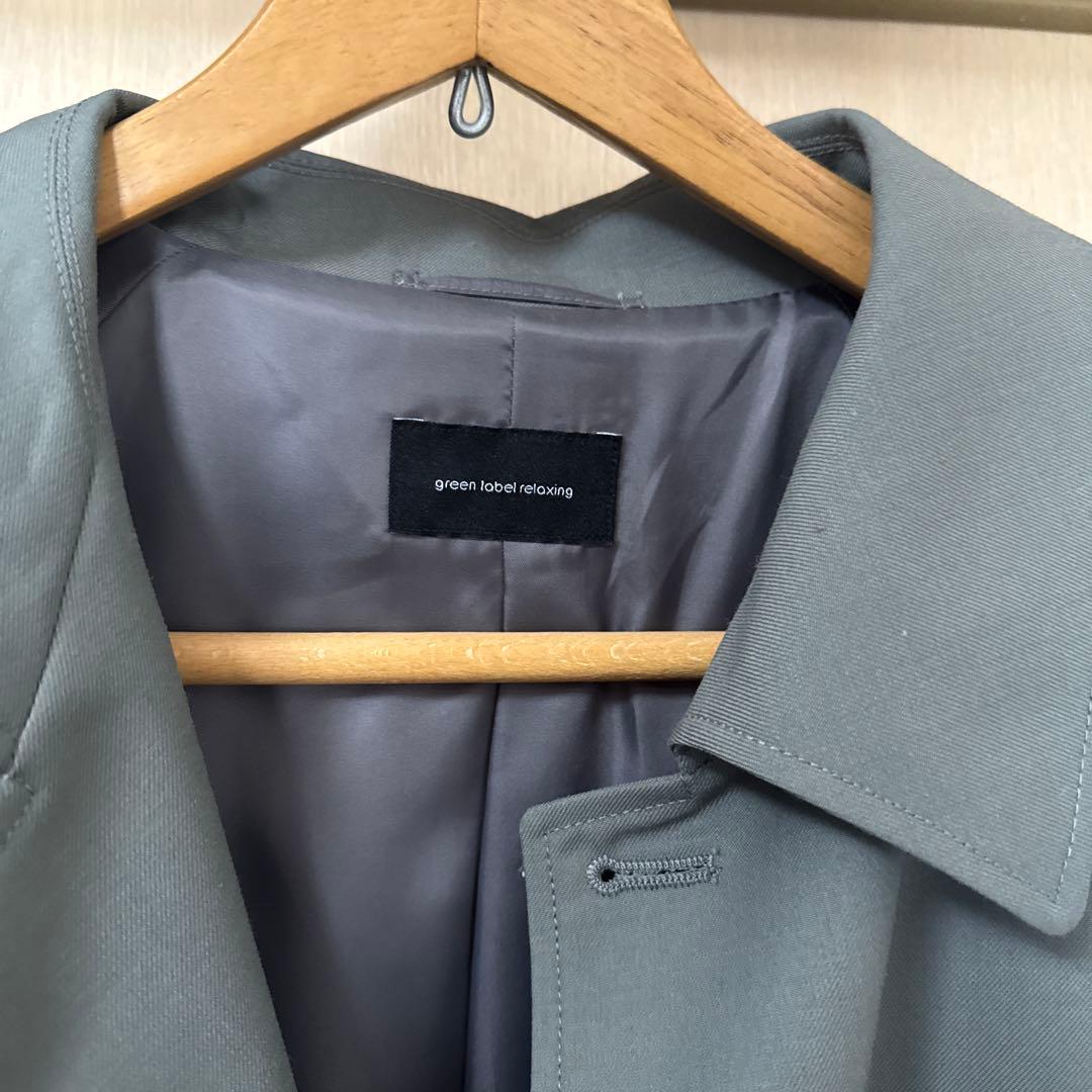 green label relaxing コート　メンズ