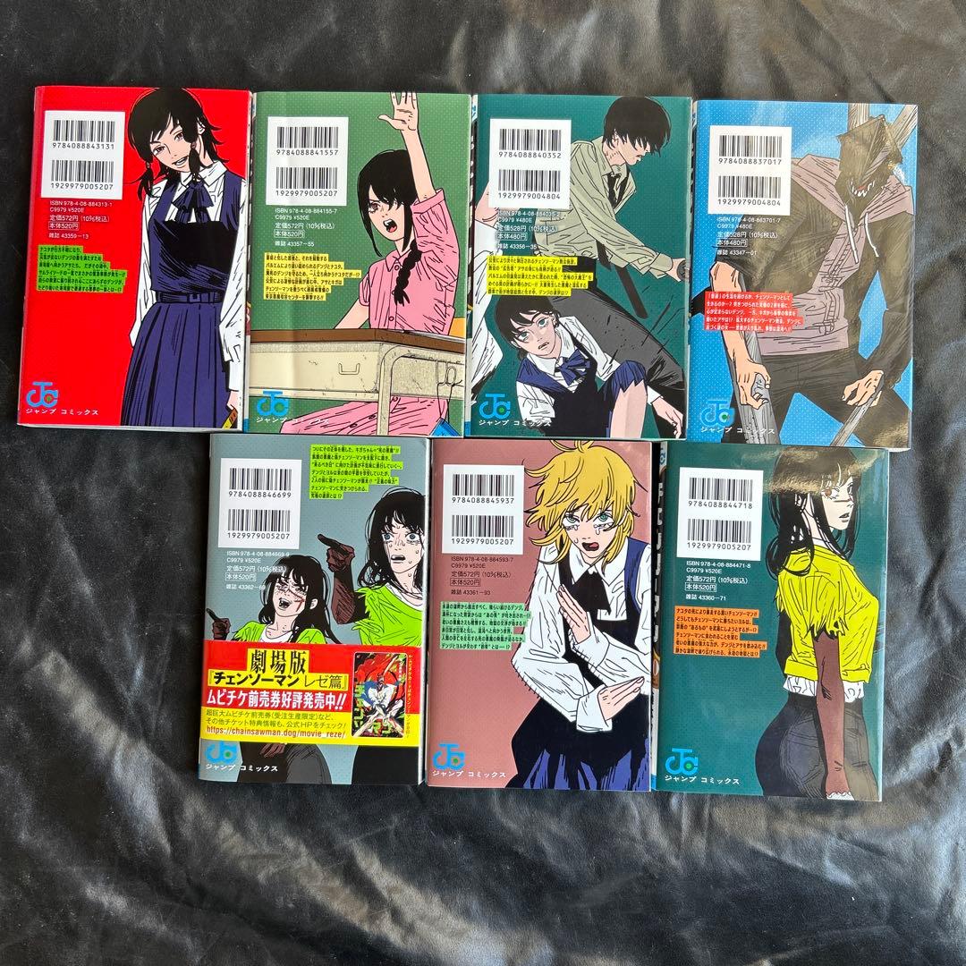 チェンソーマン 1～22巻 藤本タツキ 既刊全巻セット セットコミック