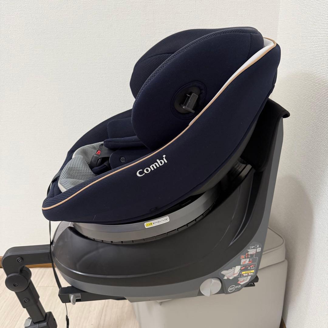【美品】コンビ クルムーヴスマート ISOFIX エッグショック JL-590