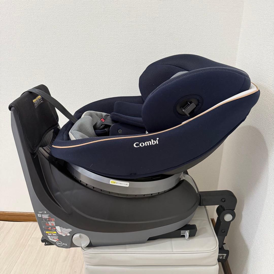 【美品】コンビ クルムーヴスマート ISOFIX エッグショック JL-590