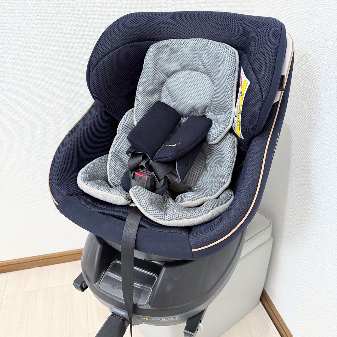【美品】コンビ クルムーヴスマート ISOFIX エッグショック JL-590