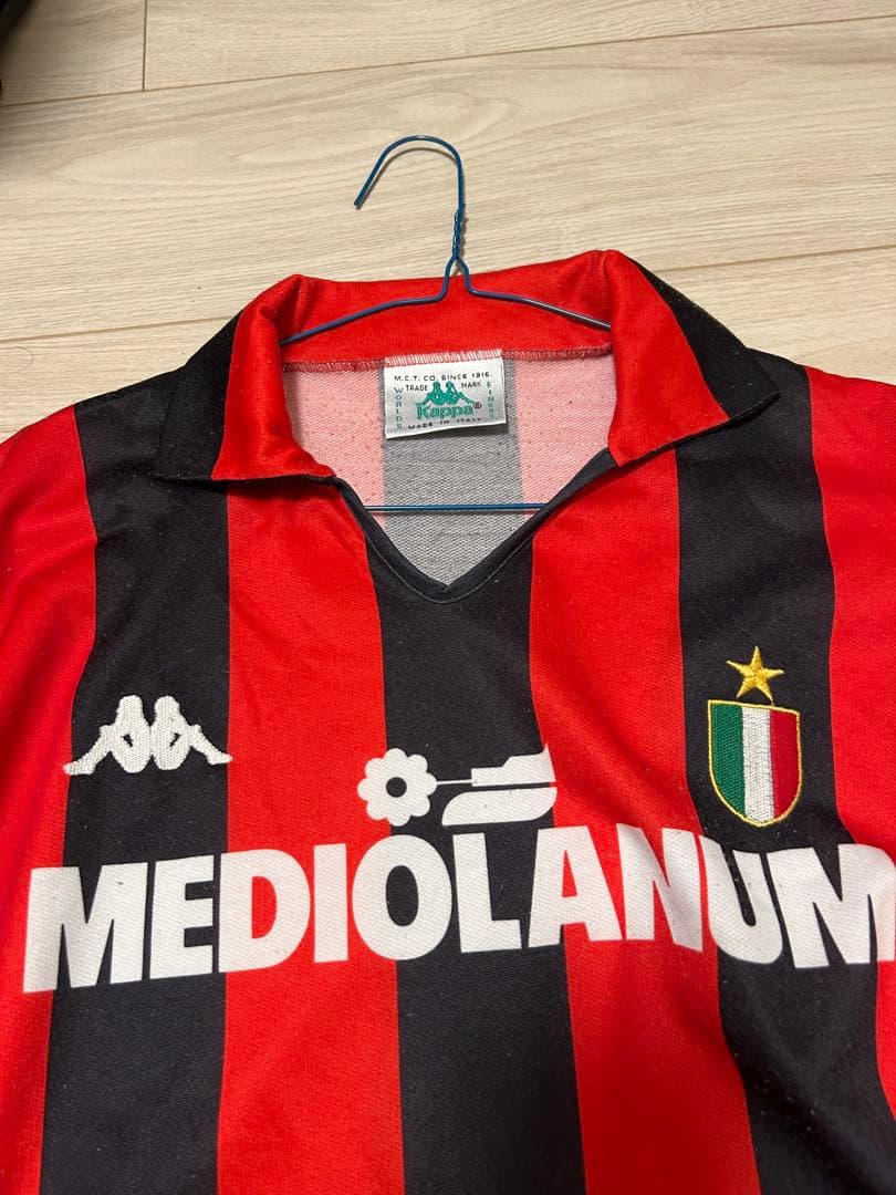 88-89 ミラン　ユニフォーム　長袖　レア　当時物
