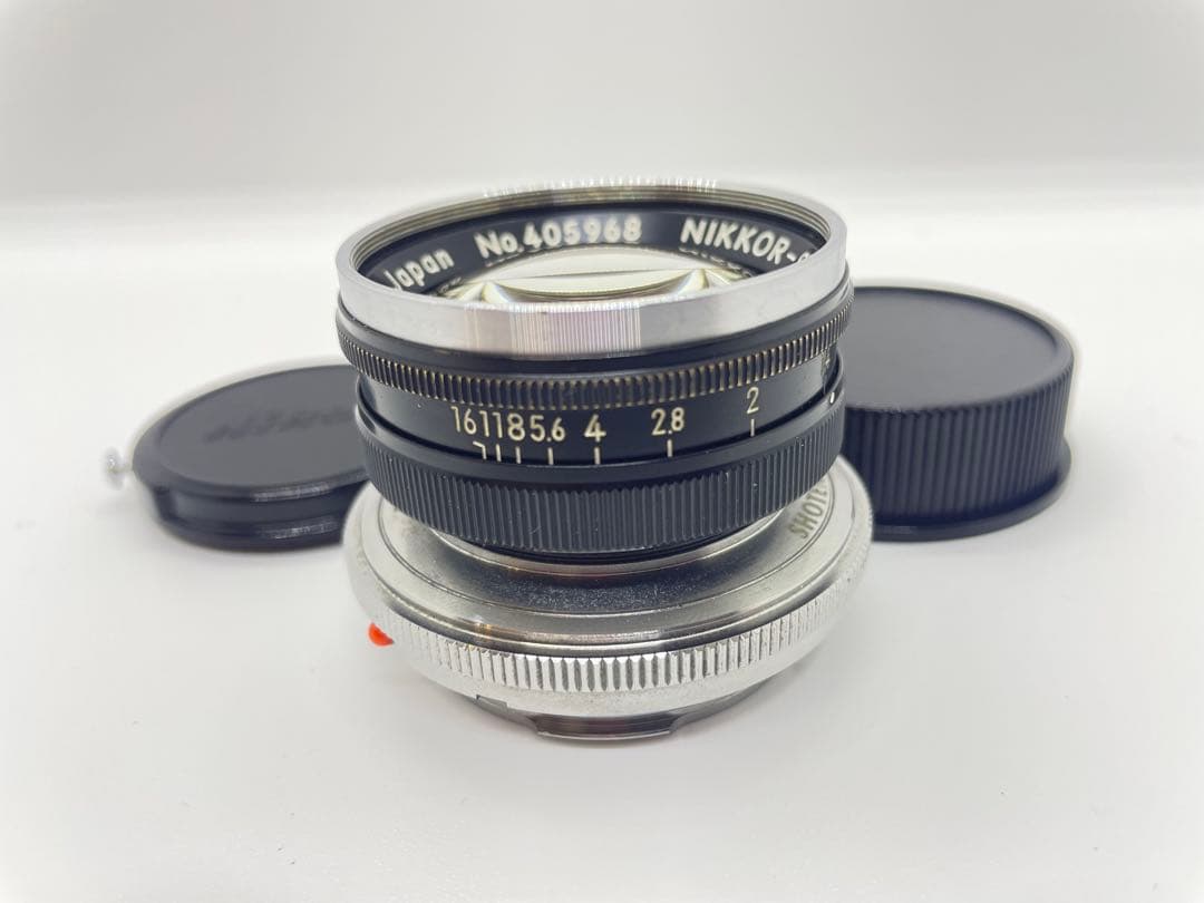 Nippon Kogaku NIKKOR-S 1:1.4 f=5cm OH済み