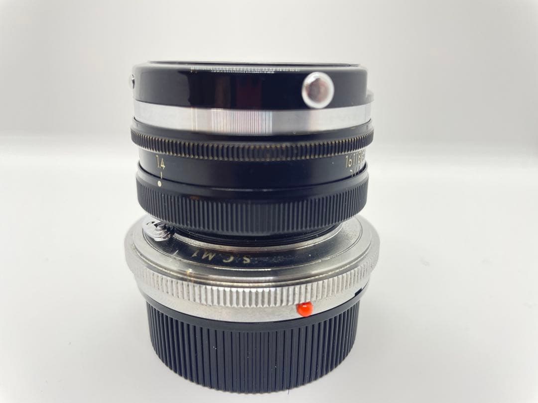 Nippon Kogaku NIKKOR-S 1:1.4 f=5cm OH済み