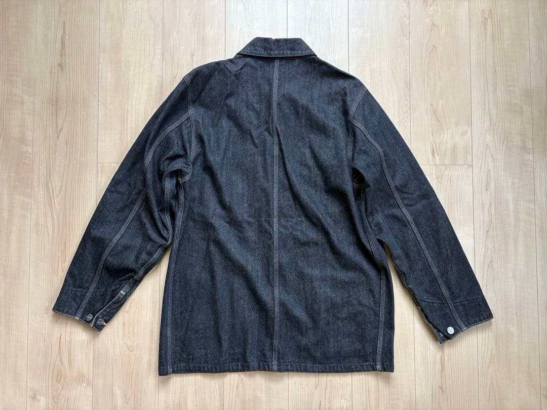 【美品】90s Carhartt ダークデニム カバーオール Mサイズ