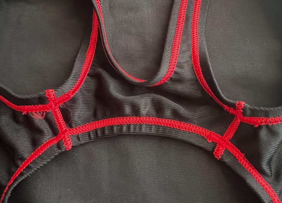 アシックス 2162A094 XS 競泳水着 ブラック