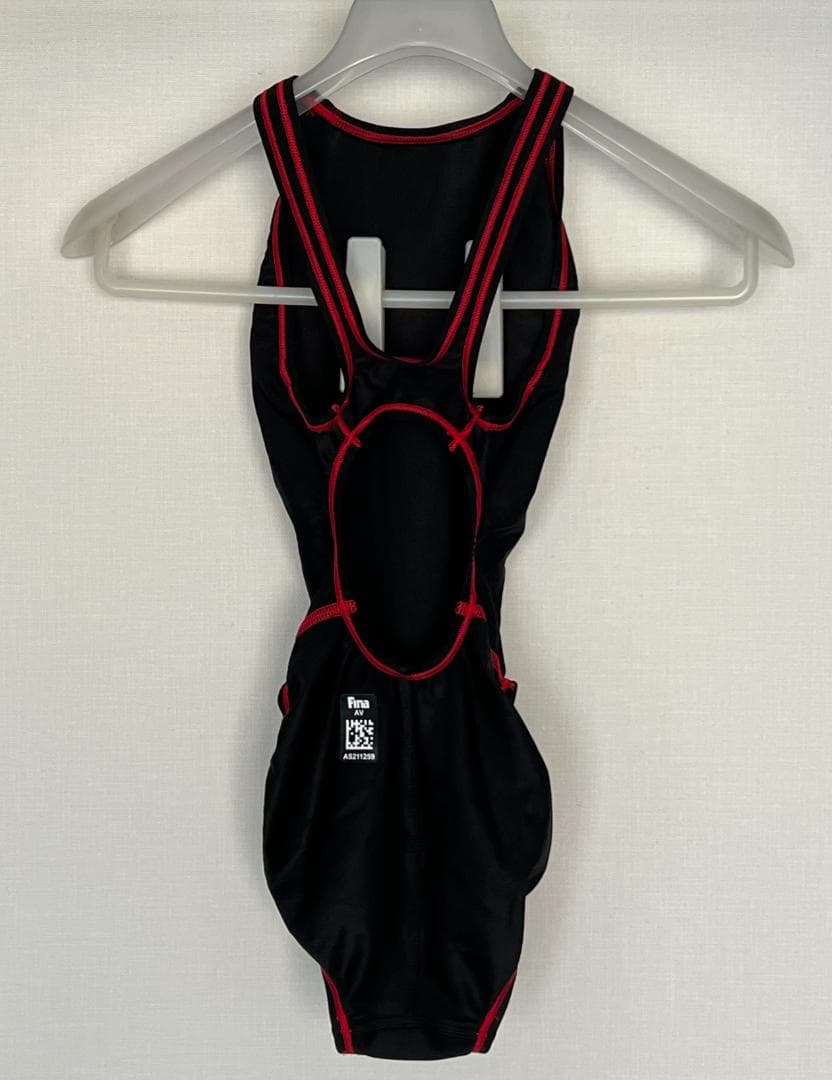 アシックス 2162A094 XS 競泳水着 ブラック