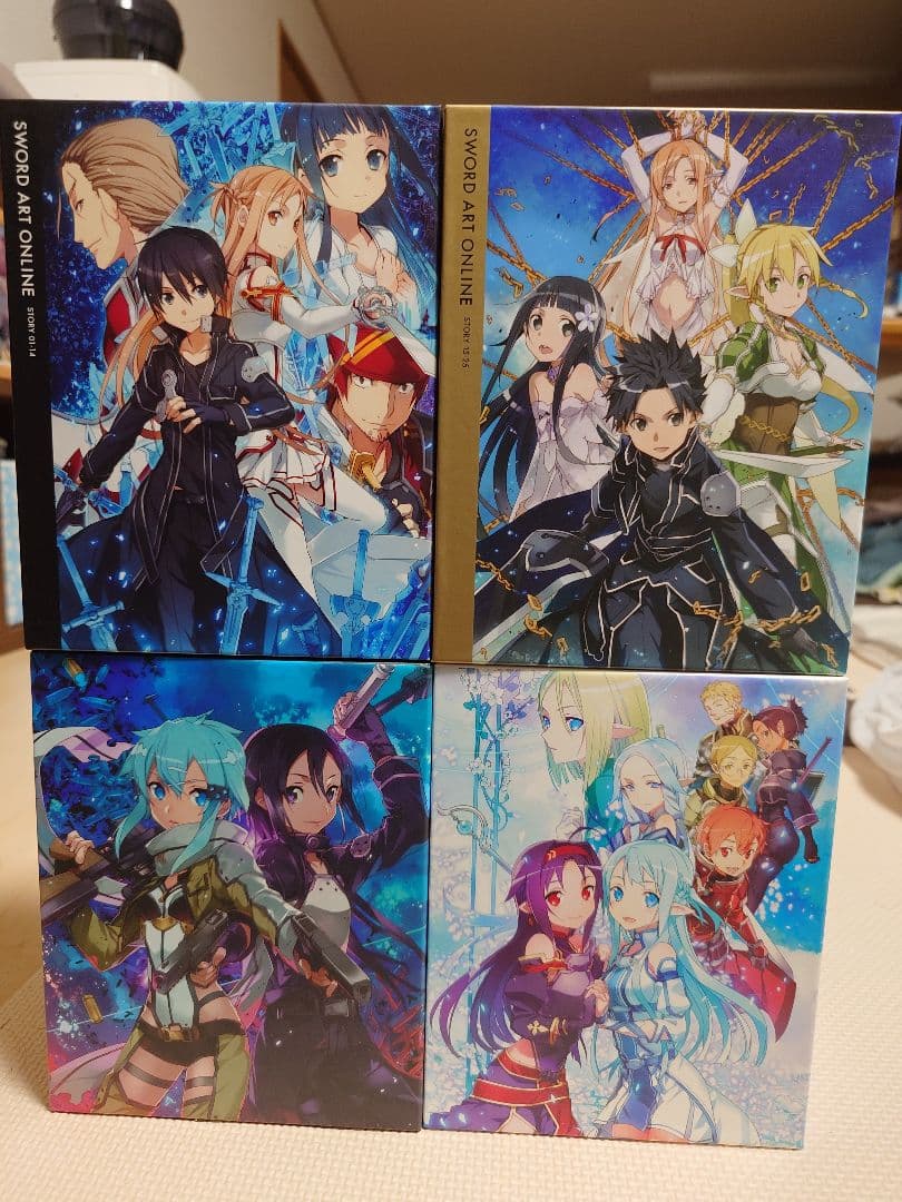 ソードアート・オンライン 完全生産限定版 BOX付全9巻& II 全9巻 セット