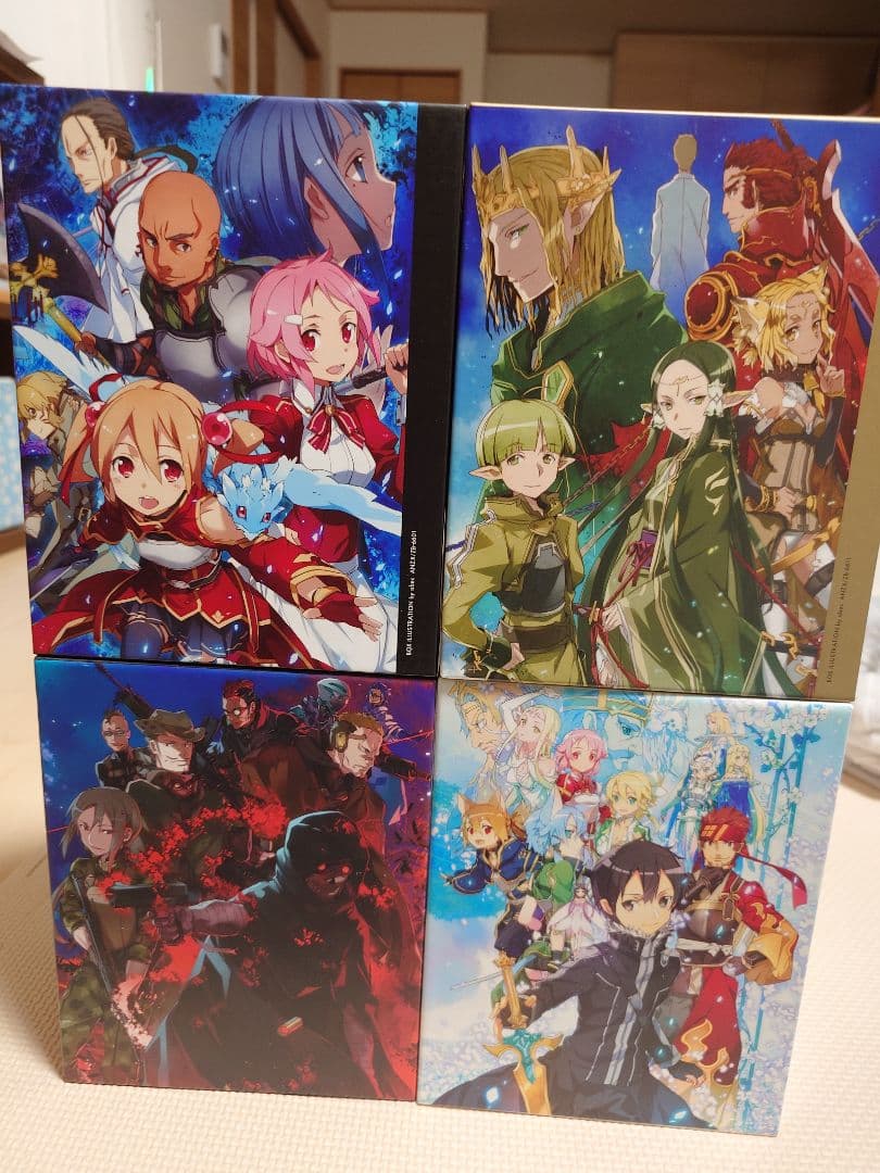 ソードアート・オンライン 完全生産限定版 BOX付全9巻& II 全9巻 セット