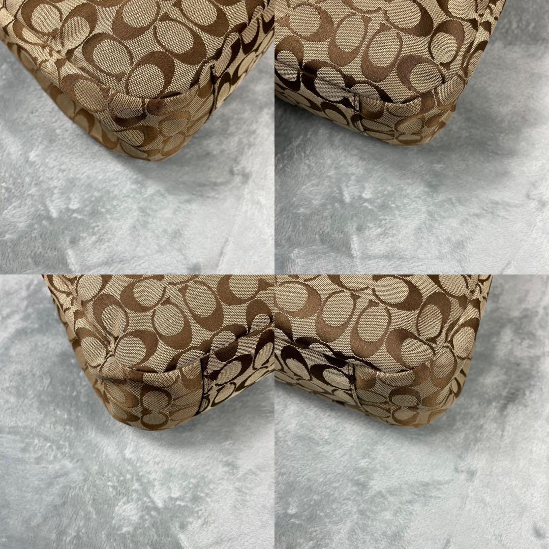 バッグ Vintage Coach Soho Bag Beige Signature