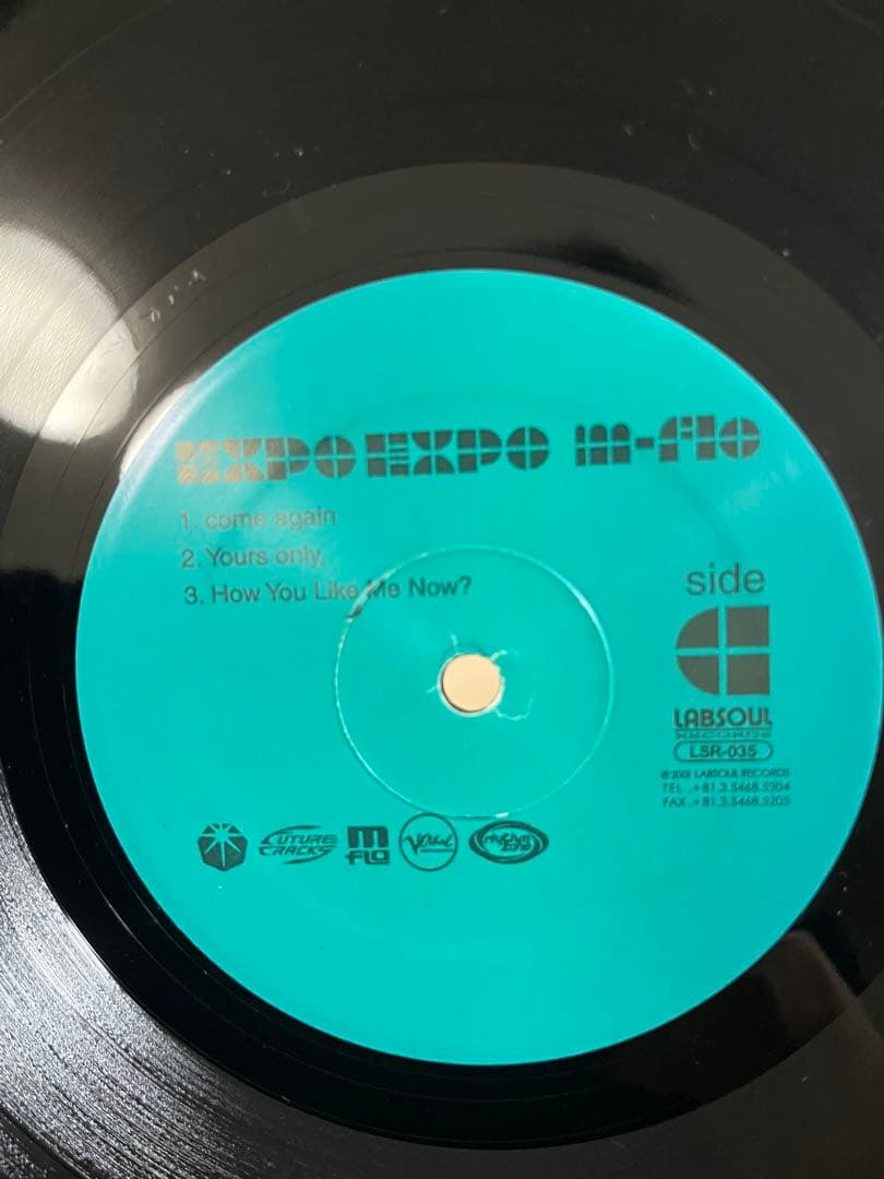 come again収録 m-flo EXPO EXPO 2LP レコード