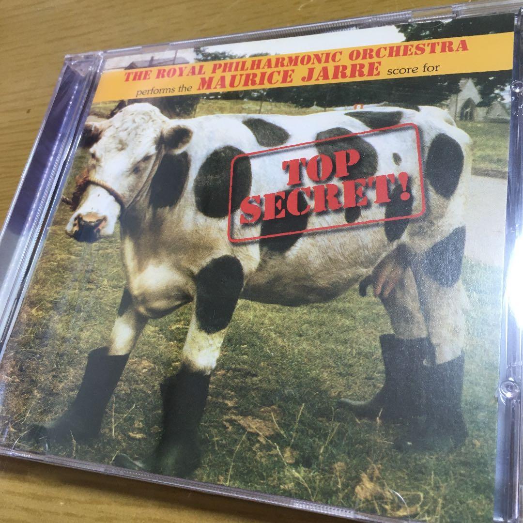 廃盤　サントラCD 「トップ・シークレット('84)」1500枚限定