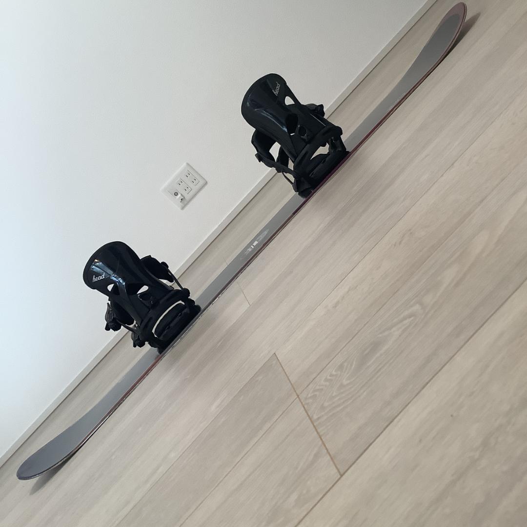 061 HEAD 143cmレディーススノーボード初心者やグラトリ向きセット