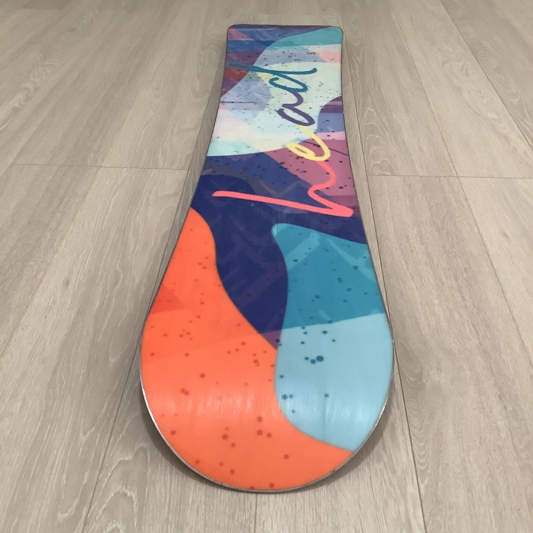 061 HEAD 143cmレディーススノーボード初心者やグラトリ向きセット