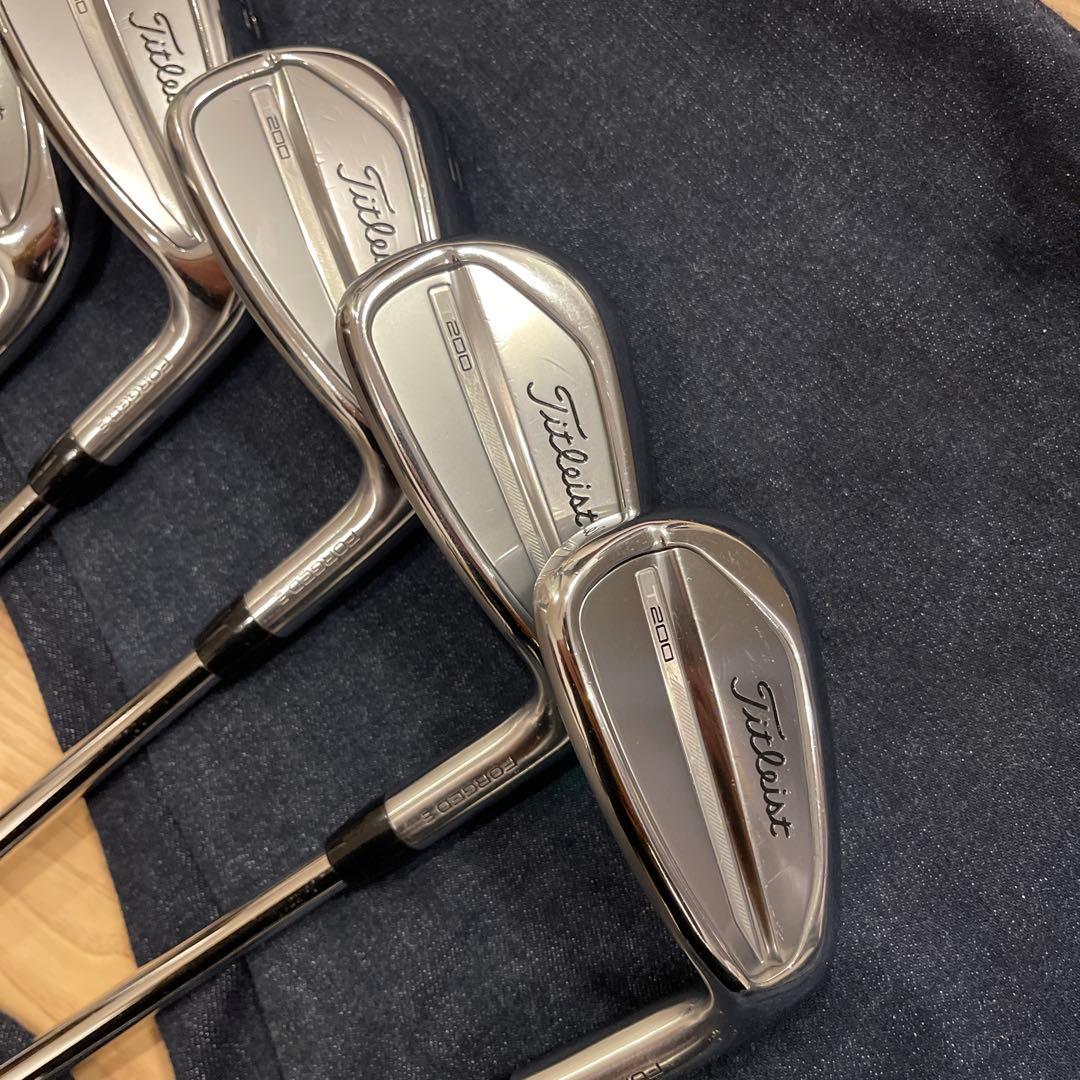 T200 2023 6I-P,48 タイトリストアイアンセット　美品