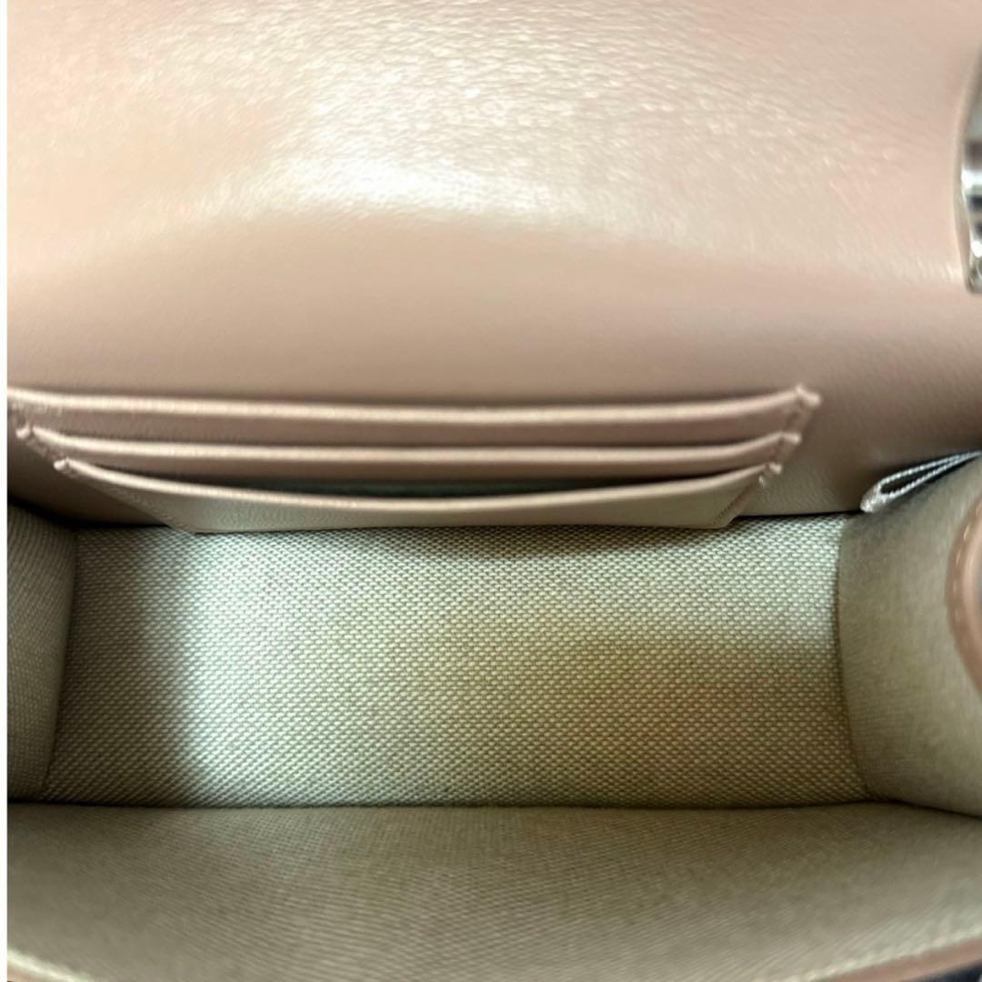 【美品】JIMMY CHOO FINLEY バレットピンク ショルダーバッグ