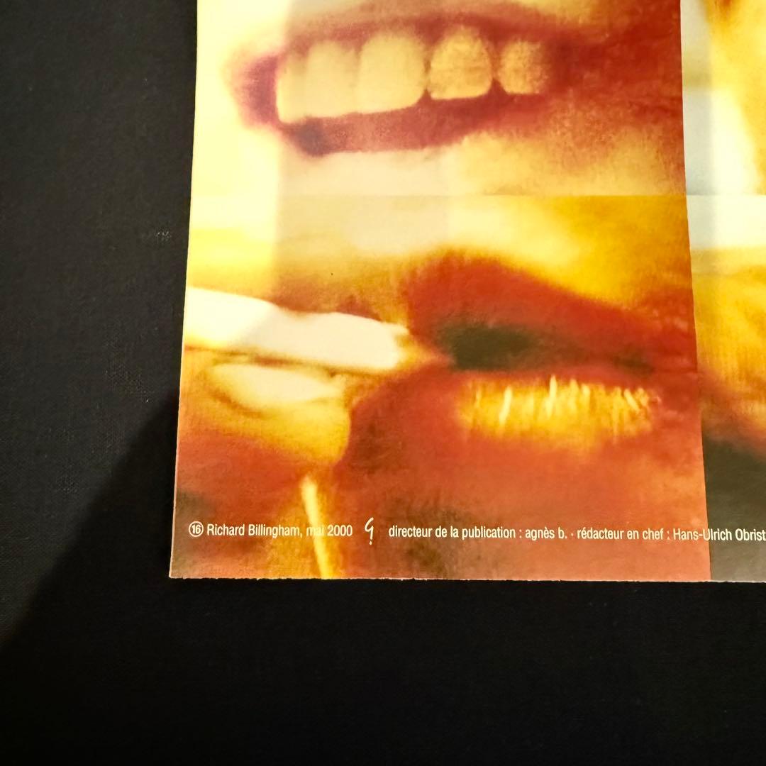 2000年発行美品Richard Bilinghamアート新聞 Agnès b.